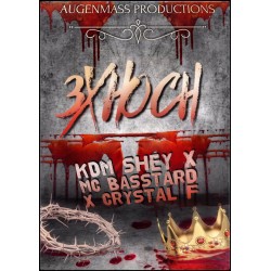 KDM Shey, Crystal F & Basstard - 3XHoch MUSIKVIDEO DVD-R