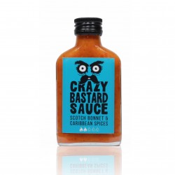 (5,99€ pro 100ml) Crazy Bastard Sauce - Scotch Bonnet & Caribbean Spices 100ml