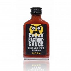 (5,99€ pro 100ml) Crazy Bastard Sauce - Carolina Reaper & Blueberry 100ml