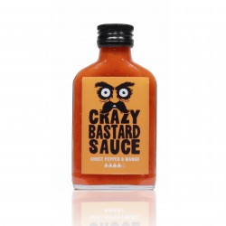 (5,99€ pro 100ml) Crazy Bastard Sauce - Ghost Pepper & Mango 100ml